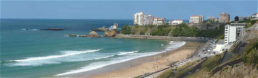 Biarritz: la Cte des Basques