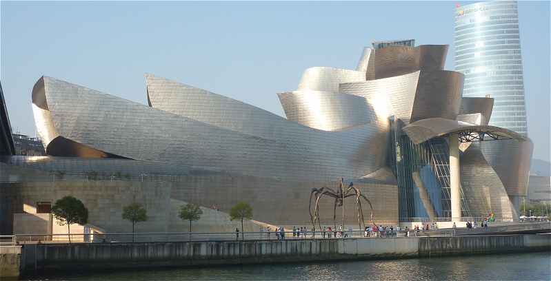 Le muse Guggenheim  Bilbao