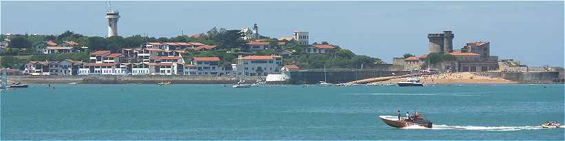 Ciboure: le hameau de Socoa avec le Fort