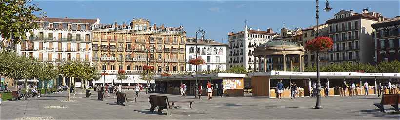 La Plaza del Castillo  Pampelune