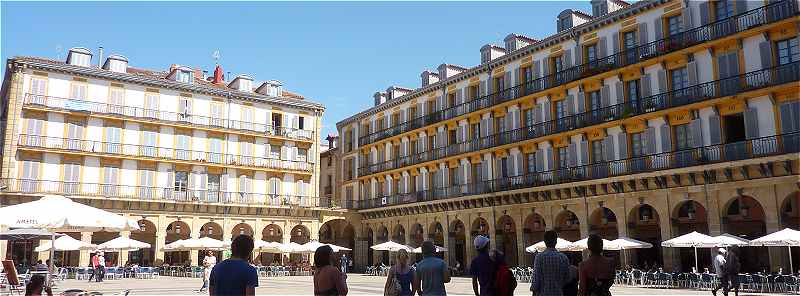 La place de la Constitucion  San Sebastian