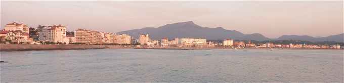 Panorama sur Saint Jean de Luz