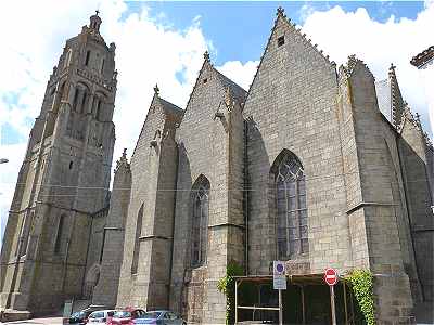 Ct Sud de l'glise Notre-Dame de Bressuire