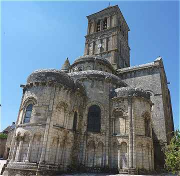 Chevet de l'glise Saint Pierre de Chauvigny