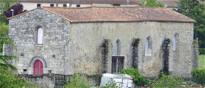 La chapelle du Rosaire dans le faubourg Saint Paul de Parthenay