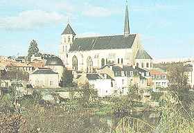 Poitiers, l'glise Sainte Radegonde