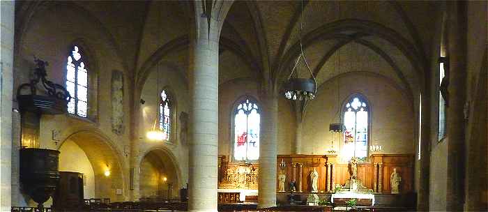 Nef de l'glise Saint Porchaire de Poitiers