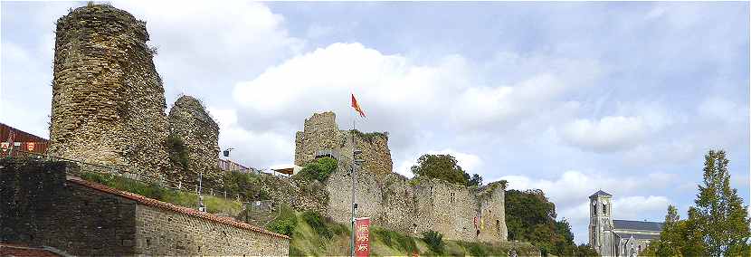 L'ancien chteau mdival de Talmont-Saint Hilaire