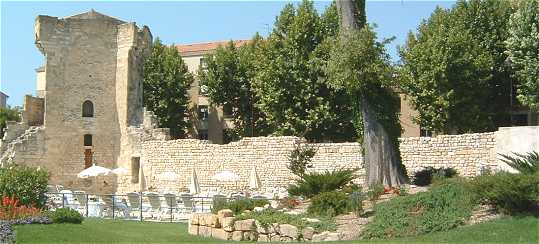 Restes des remparts d'Aix sur l'emplacement des Thermes de Sextius