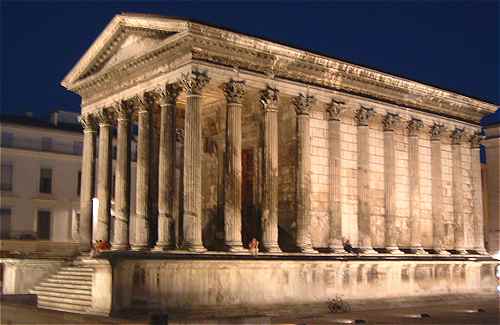 la maison carree. Nimes+maison+carree