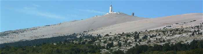 Le sommet du Mont Ventoux