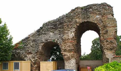 Le rampant du siphon de l'aqueduc de La Brévenne alimentant Lugdunum (Lyon)