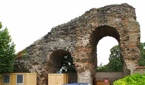 Le rampant du siphon de l'aqueduc de La Brvenne alimentant Lugdunum (Lyon)