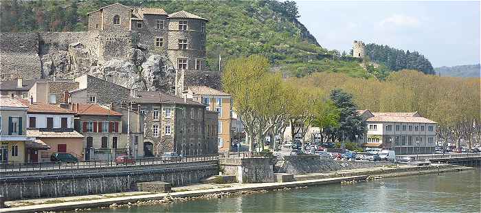 Tournon, le long du Rhne