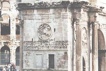 Sculptures de l'Arc de Constantin