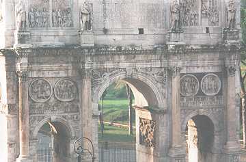 Sculptures de l'Arc de Constantin