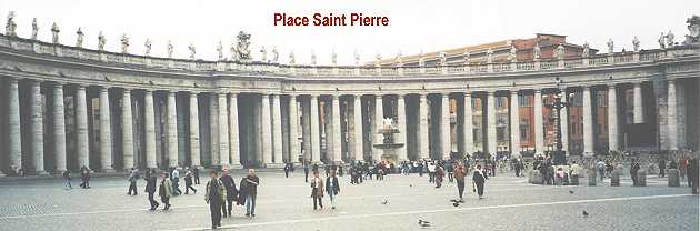 Place Saint Pierre  Rome