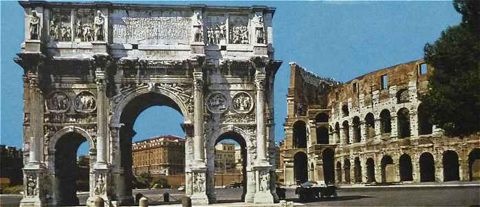 Rome: Arc de Constantin