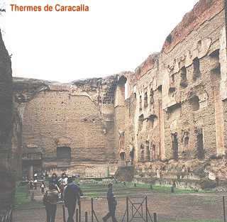 Thermes de Caracalla: le Frigidarium