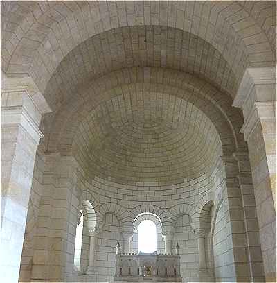 Choeur et abside de l'glise Saint Gervais et Saint Protais du Grand Pressigny