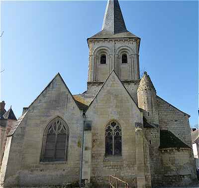 Chevet de l'glise Notre-Dame de La Celle-Gunand