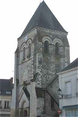 Clocher de l'glise Saint Gervais et Saint Protais de Manthelan