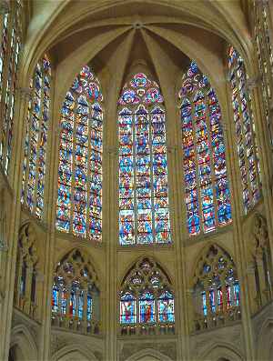 Choeur et abside de la Cathdrale de Tours