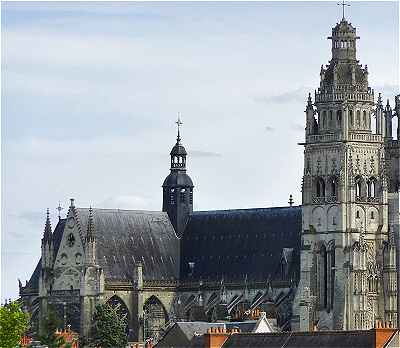 Transept Nord, Nef et Tour Nord de la Cathdrale de Tours