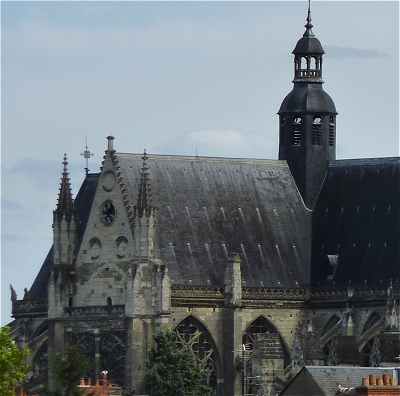 Transept Nord de la Cathdrale de Tours (extrieur)