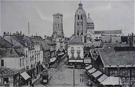 Les Halles autour de 1900