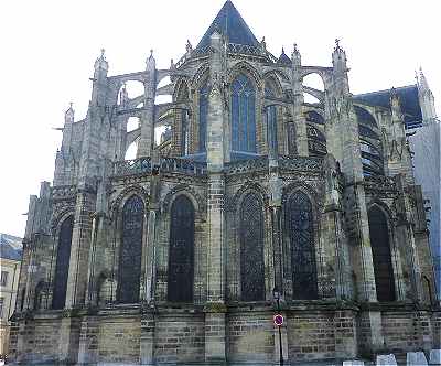 Chevet de la Cathdrale de Tours