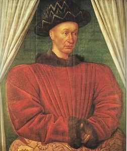 Charles VII par Jean Fouquet