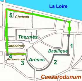 Plan de Caesarodunum