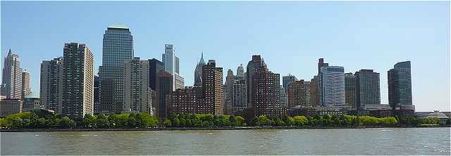 New-York: le Sud de l'le de Manhattan