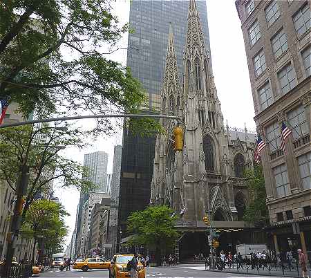 New-York: la Cathdrale Saint Patrick
