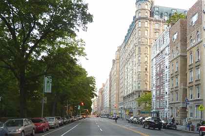 Upper West Side: Bordure de Central Park