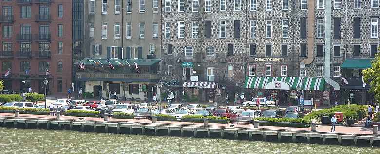 Savannah: les quais de l'ancien port