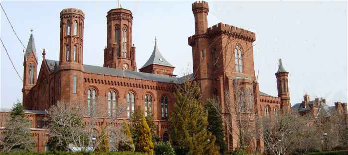 Le Smithsonian Institution  sur le Mall