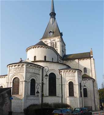 Chevet de l'glise Notre-Dame La Blanche (Saint Eusice) de Selles sur Cher