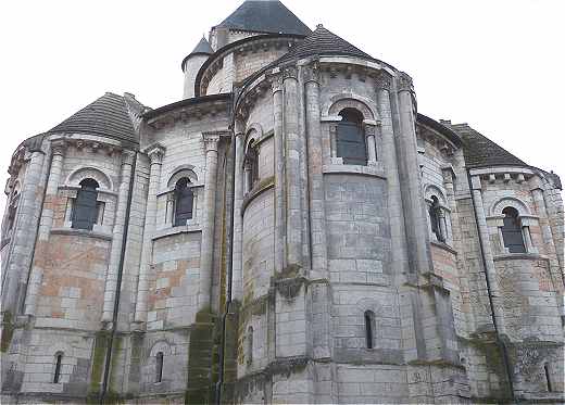 Chevet de l'glise de Saint Aignan