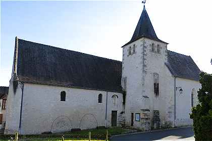 Eglise Saint Crpin et Saint Crpinien d'Azay sur Indre