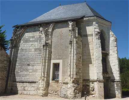 Chapelle de la Vierge  l'abbaye de Cormery