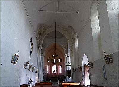 Nef de l'glise Notre-Dame du Fougeray  Cormery