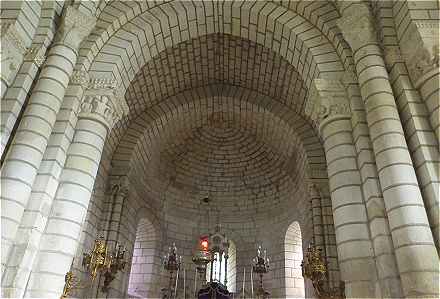 Coupole de l'abside de l'glise Saint Maurice d'Huismes