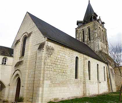 Ct Sud de l'glise Saint Maurice d'Huismes