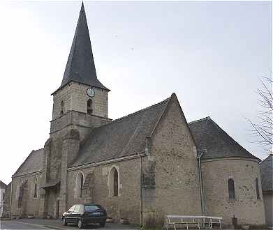 Eglise Saint Martin de Lignires de Touraine