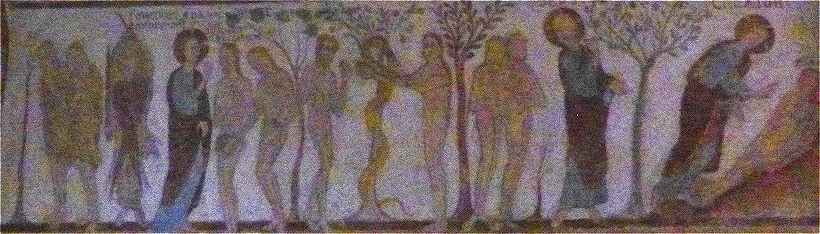 La Cration d'Eve, le Jardin d'Eden et la Tentation d'Adam et Eve, Adam et Eve chasss du Paradis