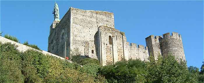 Le chteau de Montbazon en Touraine