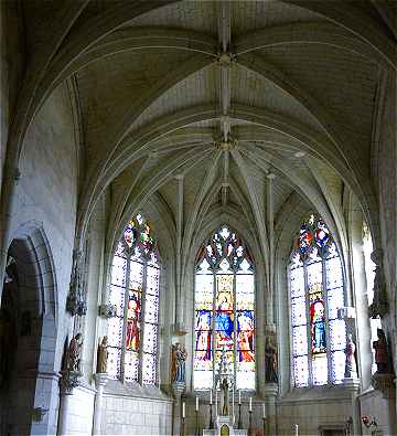 Choeur Gothique de l'glise Saint Sulpice de Palluau sur Indre