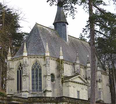 La chapelle du chateau d'Uss